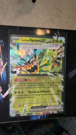 025/167 Teal Mask Ogerpon ex Prize Pack Play Pokemon TCG Stamped Card Series 6 - Image 2