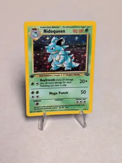 Pokemon Card - Nidoqueen Jungle 1st Edition 7/64 Holo Rare - Image 1