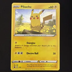 Pokemon Pikachu TCG 7/15 McDonald's Promos 2022 Near Mint Holo Card - Image 1