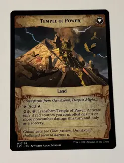 MTG Ojer Axonil, Deepest Might   Temple Of Power- The Lost Cavern of Ixalan NM - Image 2