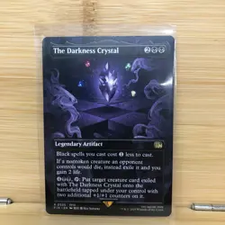 The Darkness Crystal (R0335)- Extended Art FIN EN MTG Final Fantasy NM Gem Mint - Image 1