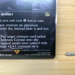 The Darkness Crystal (R0335)- Extended Art FIN EN MTG Final Fantasy NM Gem Mint - Image 5
