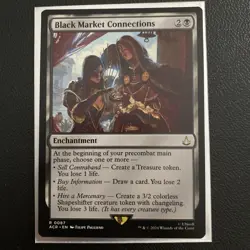 Black Market Connections MTG Universes Beyond Assassin's Creed NM/M Condition - Image 1
