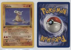 Cubone 1st Ed. Pokemon Jungle #50 1999 1gf0 - Image 3