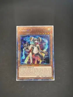 Yu-Gi-Oh! Orbital 7 1st Edition Platinum Secret Rare Card RA04-EN197 - Image 1