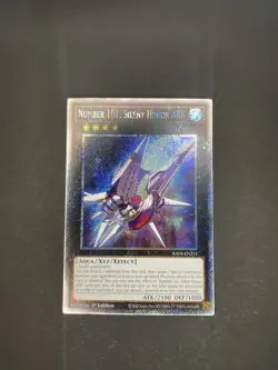 Yu-Gi-Oh Silent Honor Ark Quarter Century Rare Card Number101: RA04-EN211 - Image 1