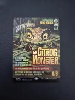 The Gitrog Monster (Showcase) Innistrad Remastered Foil MTG NM Magic Card - Image 1