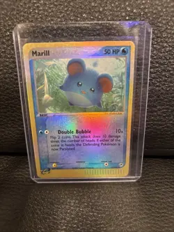 PokÃ©mon TCG Marill 68/100 Reverse Holo Card EX Sandstorm 2003 - Image 1
