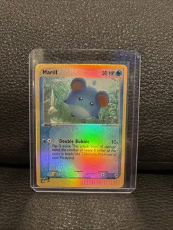 PokÃ©mon TCG Marill 68/100 Reverse Holo Card EX Sandstorm 2003 - Image 4