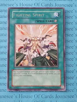 TDGS-EN045 Fighting Spirit Rare Yu-Gi-Oh Card English Unl - Image 1