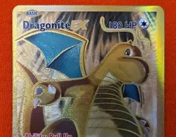 Pokémon TCG 2016 Dragonite EX-FA ULTRA-RARE XY Evolutions Card 106/108 LP-MP - Image 2