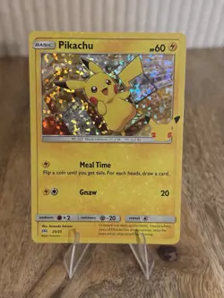 Pikachu McDonaldâ€™s Promo 25/25 Holo 25th Anniversary PokÃ©mon Card - Image 1