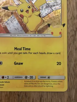 Pikachu McDonaldâ€™s Promo 25/25 Holo 25th Anniversary PokÃ©mon Card - Image 5
