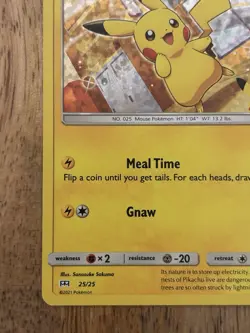 Pikachu McDonaldâ€™s Promo 25/25 Holo 25th Anniversary PokÃ©mon Card - Image 6