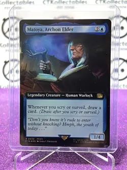 2025 MFG FINAL FANTASY MATOYA, ARCHON ELDER # R 0439 RARE FOIL CREATURE CARD - Image 1