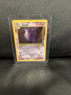 PokÃ©mon TCG Gengar Fossil Holo Card 5/62 Unlimited Rare - Image 1