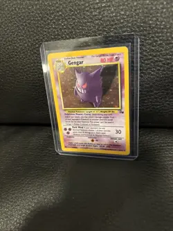 PokÃ©mon TCG Gengar Fossil Holo Card 5/62 Unlimited Rare - Image 3