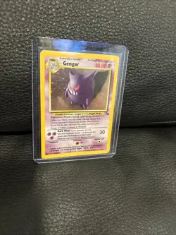 PokÃ©mon TCG Gengar Fossil Holo Card 5/62 Unlimited Rare - Image 4