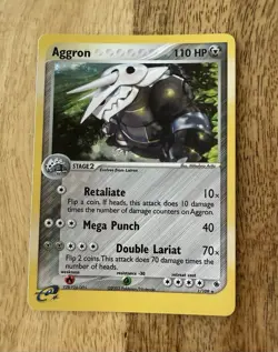 Aggron 1/109 Ruby and Sapphire Holo Pokemon Card LP/NM - Image 2