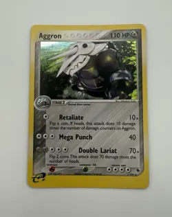 Aggron 1/109 Ruby and Sapphire Holo Pokemon Card LP/NM - Image 4