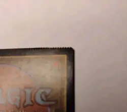 Mtg UNGLUED basic land MOUNTAIN error CRIMPED misprint  - Image 4