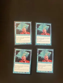 4x  MENTAL NOTE  JUDGMENT  INSTANT  COMMON  MTG MAGIC THE GATHERING NM  UNPLAYED - Image 1