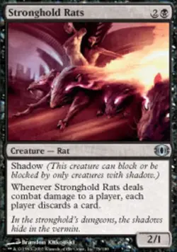 Stronghold Rats - Future Sight #79/180 MTG Magic The Gathering - Image 1