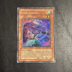 Yata-Garasu LOD-000 Legacy of Darkness 1st Edition MP-LP Secret Rare Yugioh - Image 1