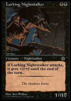 Lurking Nightstalker - Light Play MTG Portal Second Age - Image 1
