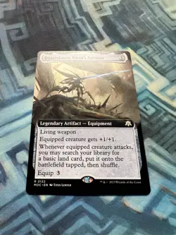 MTG Extended Art Bitterthorn, Nissa's Animus NM- Commander: March of the Machine - Image 2