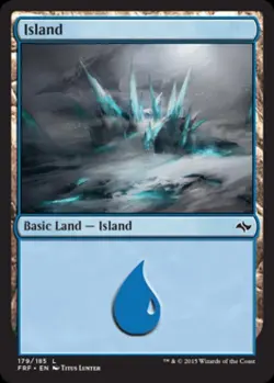 Island (179) - Medium Play MTG Fate Reforged - Image 1