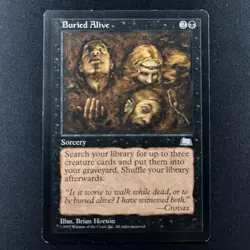 MTG Buried Alive Weatherlight Regular LP - Image 1