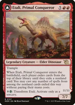 Etali, Primal Conqueror March of the Machine (MOM) #137 Regular Near Mint MTG - Image 1