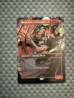 MTG Monastery Swiftspear #2043 Raised Foil Rare Secret Lair Drop Series (SLD)  - Image 1