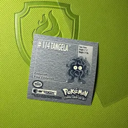 1999 Artbox Stickers Series 1 Pokémon Card Sticker TCG #114 Tangela NM - Image 2
