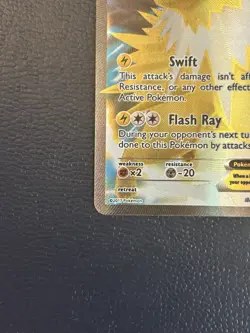 Pokemon TCG Jolteon EX 28a/83 Generations Ultra Rare Holo Full Art  - Image 5
