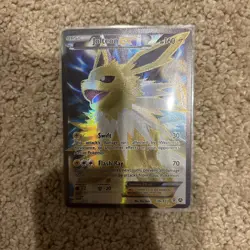 Pokemon TCG Jolteon EX 28a/83 Generations Ultra Rare Holo Full Art  - Image 1