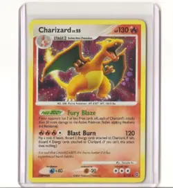 Pokemon TCG Charizard LV.55 DP Secret Wonders Holo 3/132 NM - Image 1