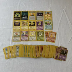 Vintage Pokemon Card Lot of 200 Cards WOTC - Base Jungle Rares And More! - Image 1