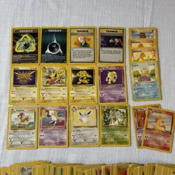 Vintage Pokemon Card Lot of 200 Cards WOTC - Base Jungle Rares And More! - Image 2