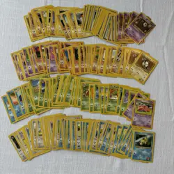 Vintage Pokemon Card Lot of 200 Cards WOTC - Base Jungle Rares And More! - Image 5