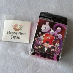 Pokemon Center Japan Card Sleeves & Deck Box Case The Glory of Team Rocket New - Image 2