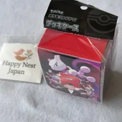 Pokemon Center Japan Card Sleeves & Deck Box Case The Glory of Team Rocket New - Image 5