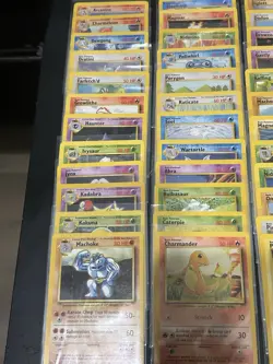 Complete 1999 Pokemon Base Set 70-Card Uncommon & Commons #23-69 & #80-102 MP - Image 2