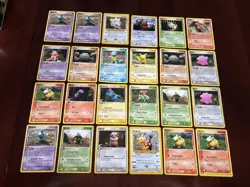 Pokemon Vintage Yuka Morii Card Lot - Ditto - Pikachu - Image 1