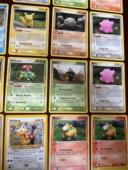 Pokemon Vintage Yuka Morii Card Lot - Ditto - Pikachu - Image 3