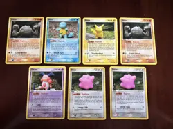 Pokemon Vintage Yuka Morii Card Lot - Ditto - Pikachu - Image 4