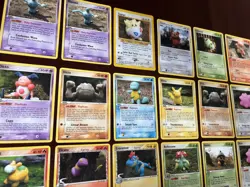 Pokemon Vintage Yuka Morii Card Lot - Ditto - Pikachu - Image 9