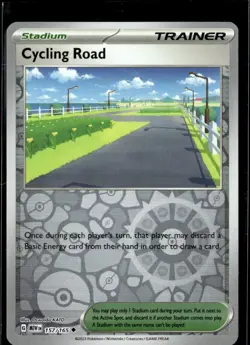 Pokemon Cycling Road 157/165 151 Reverse Holo UnCommon - Image 1