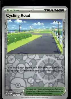 Pokemon Cycling Road 157/165 151 Reverse Holo UnCommon - Image 3